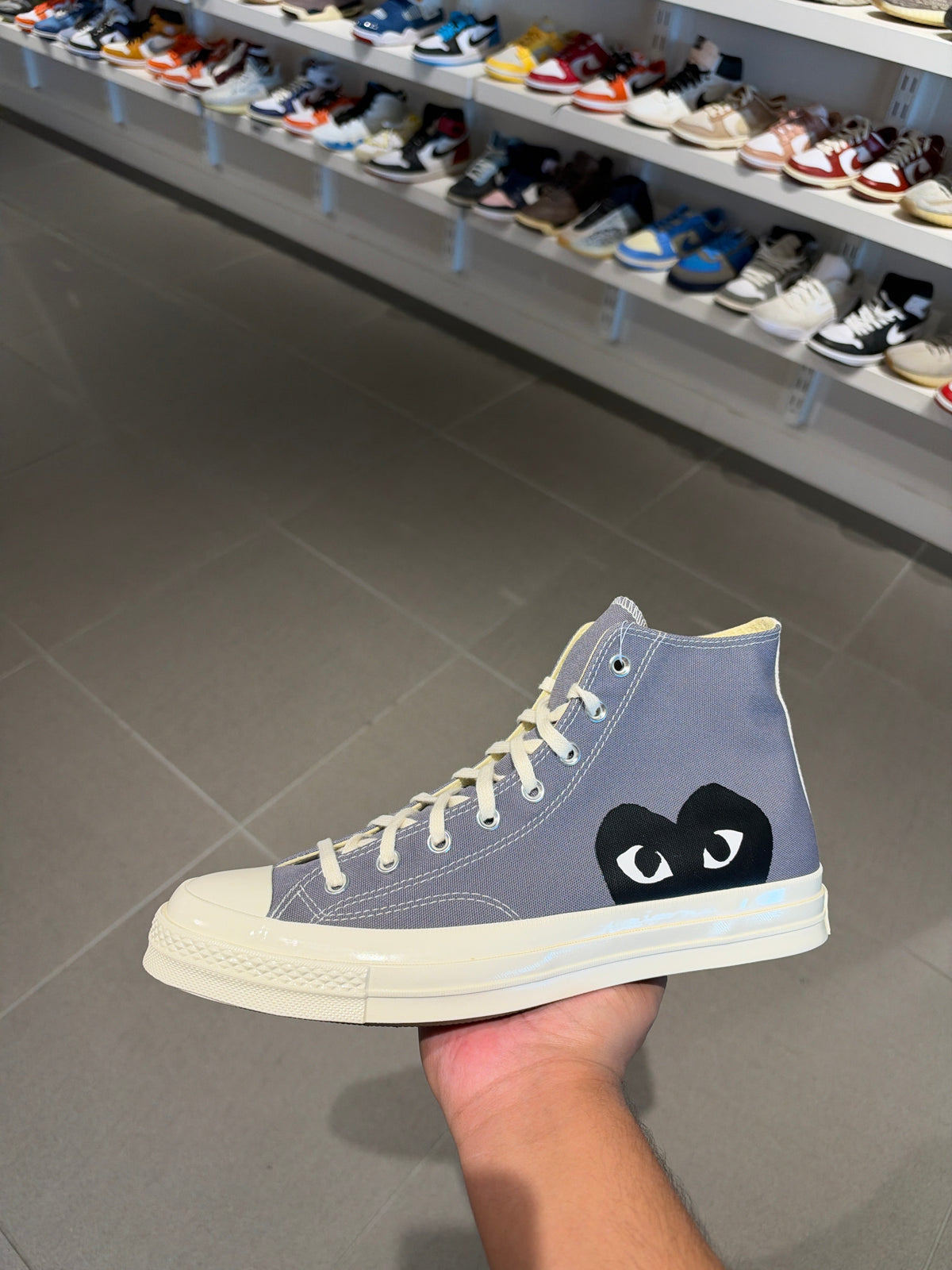 CDG Converse Grey (Size 12)