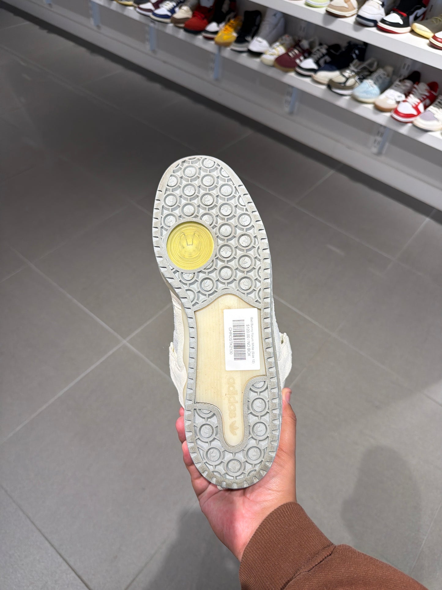 Bad Bunny Forum White (Size 12)