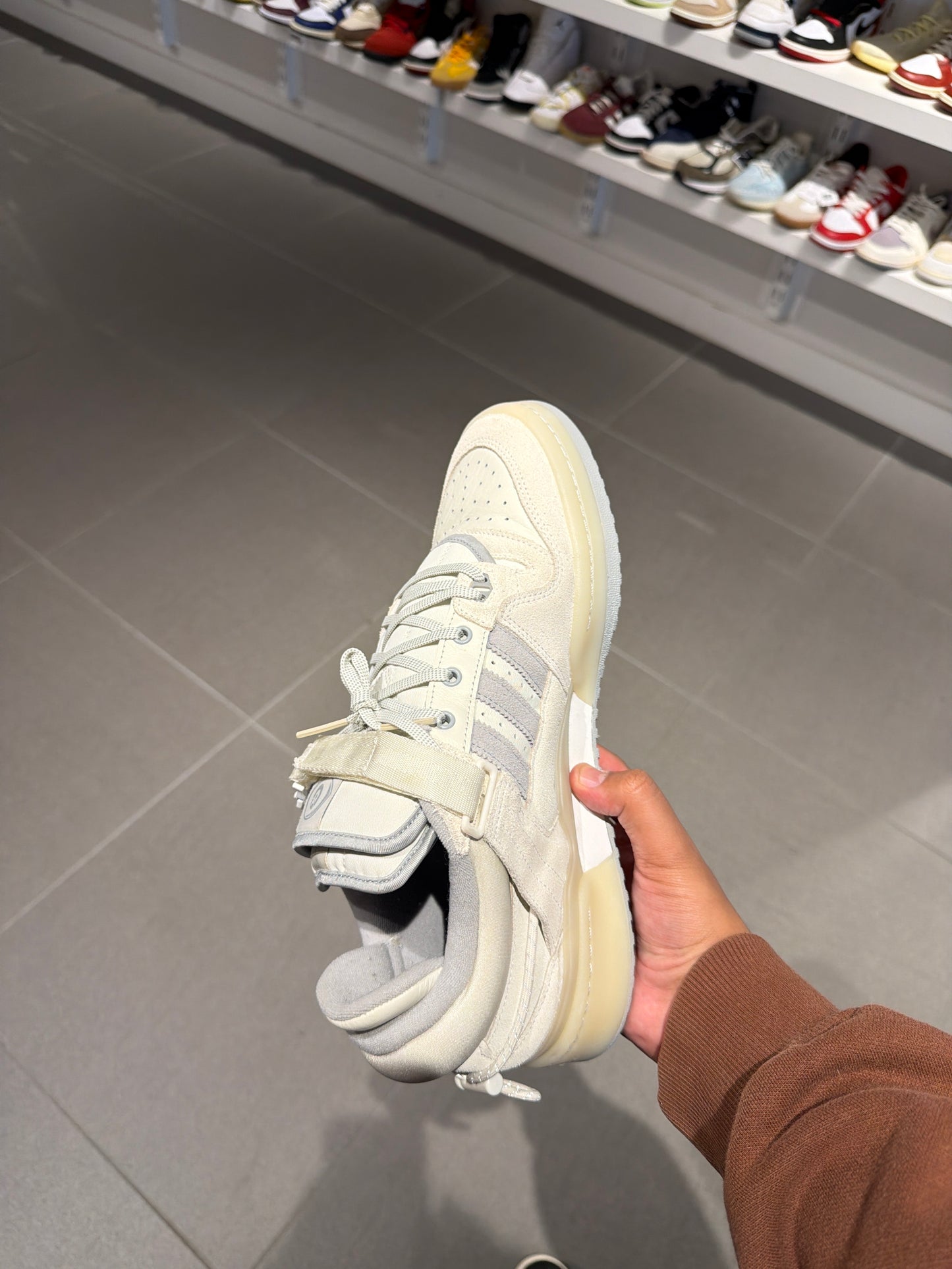 Bad Bunny Forum White (Size 12)