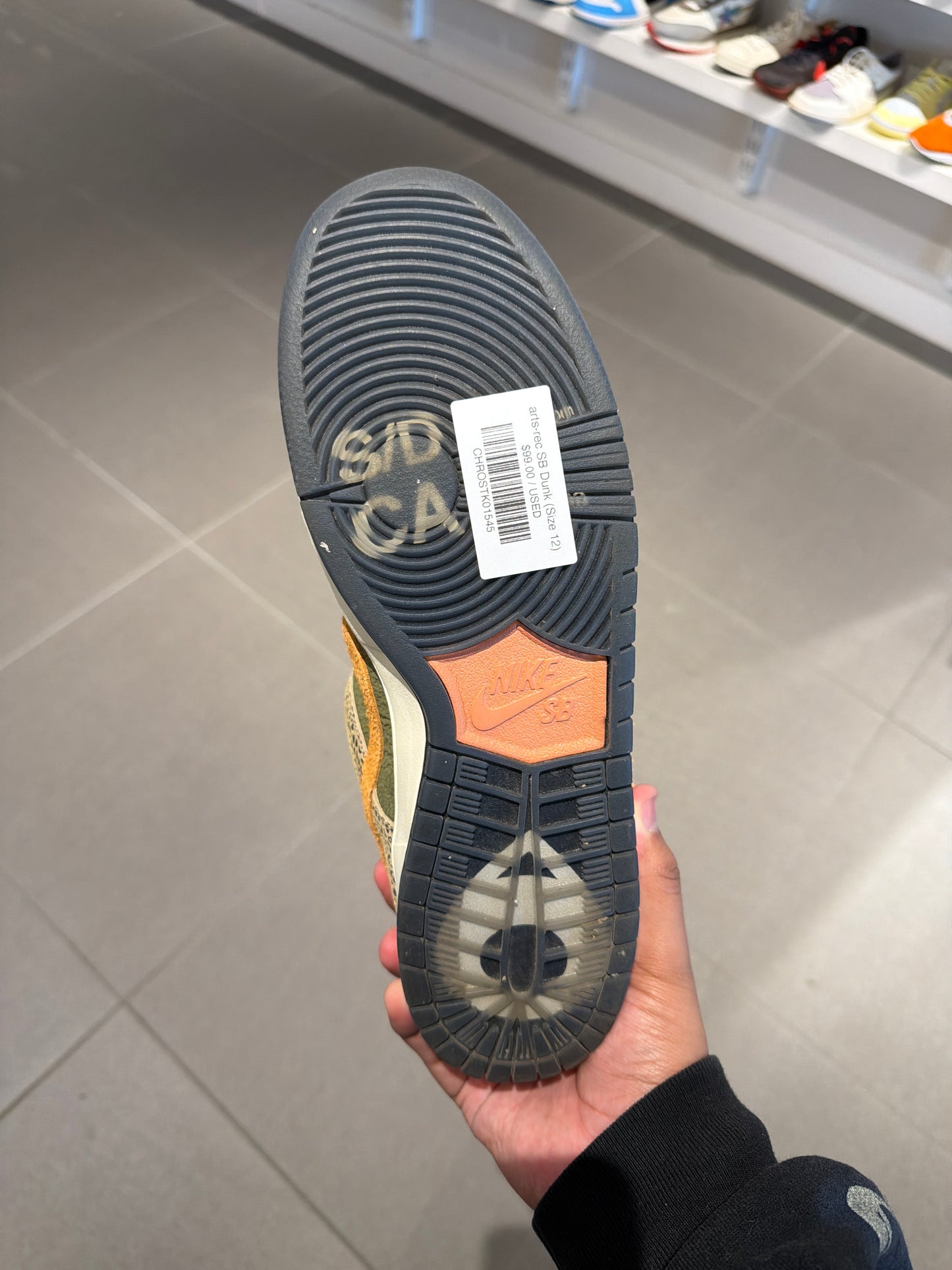 arts-rec SB Dunk (Size 12)