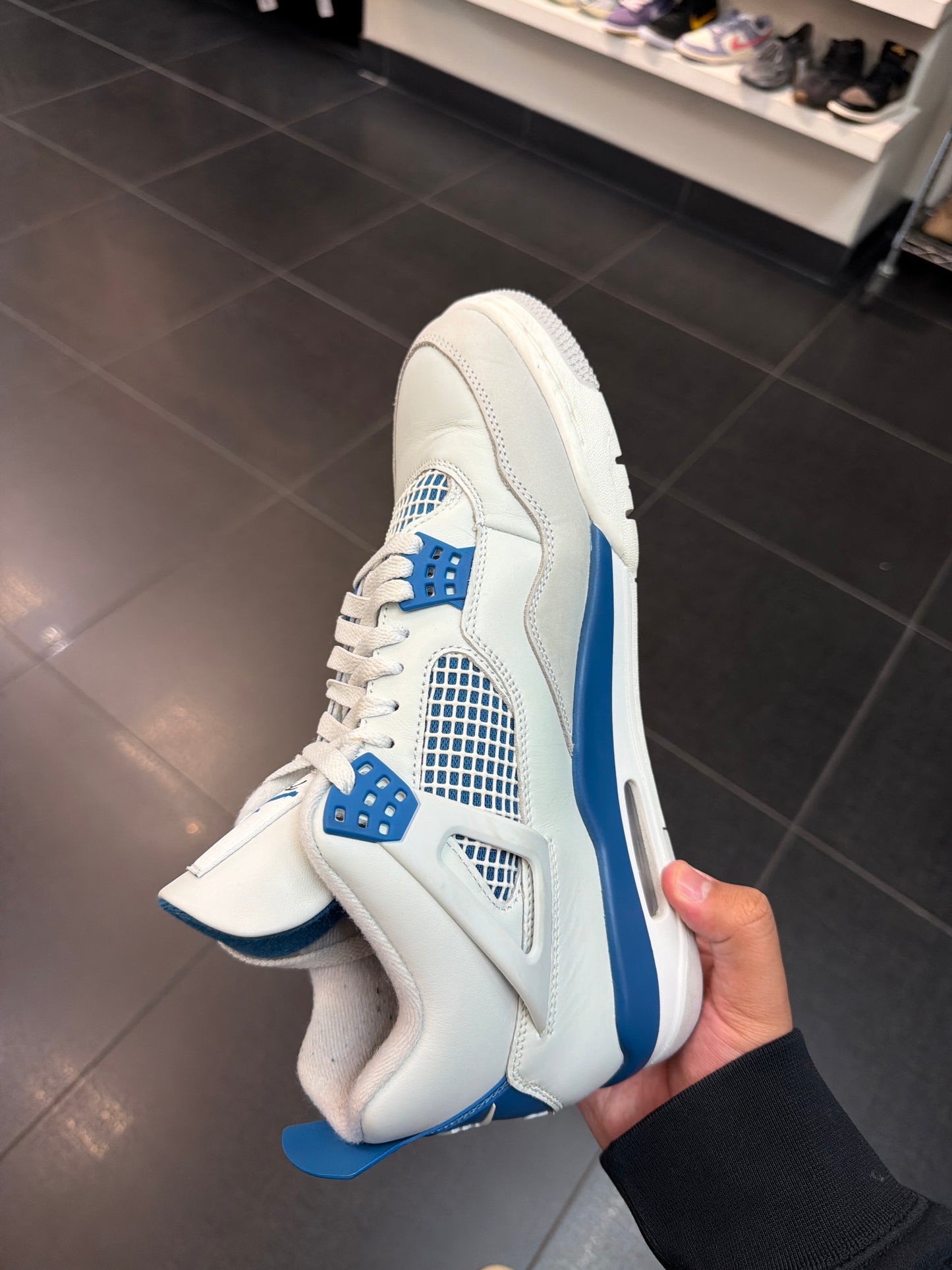 J4 Military Blue (Size 10.5)