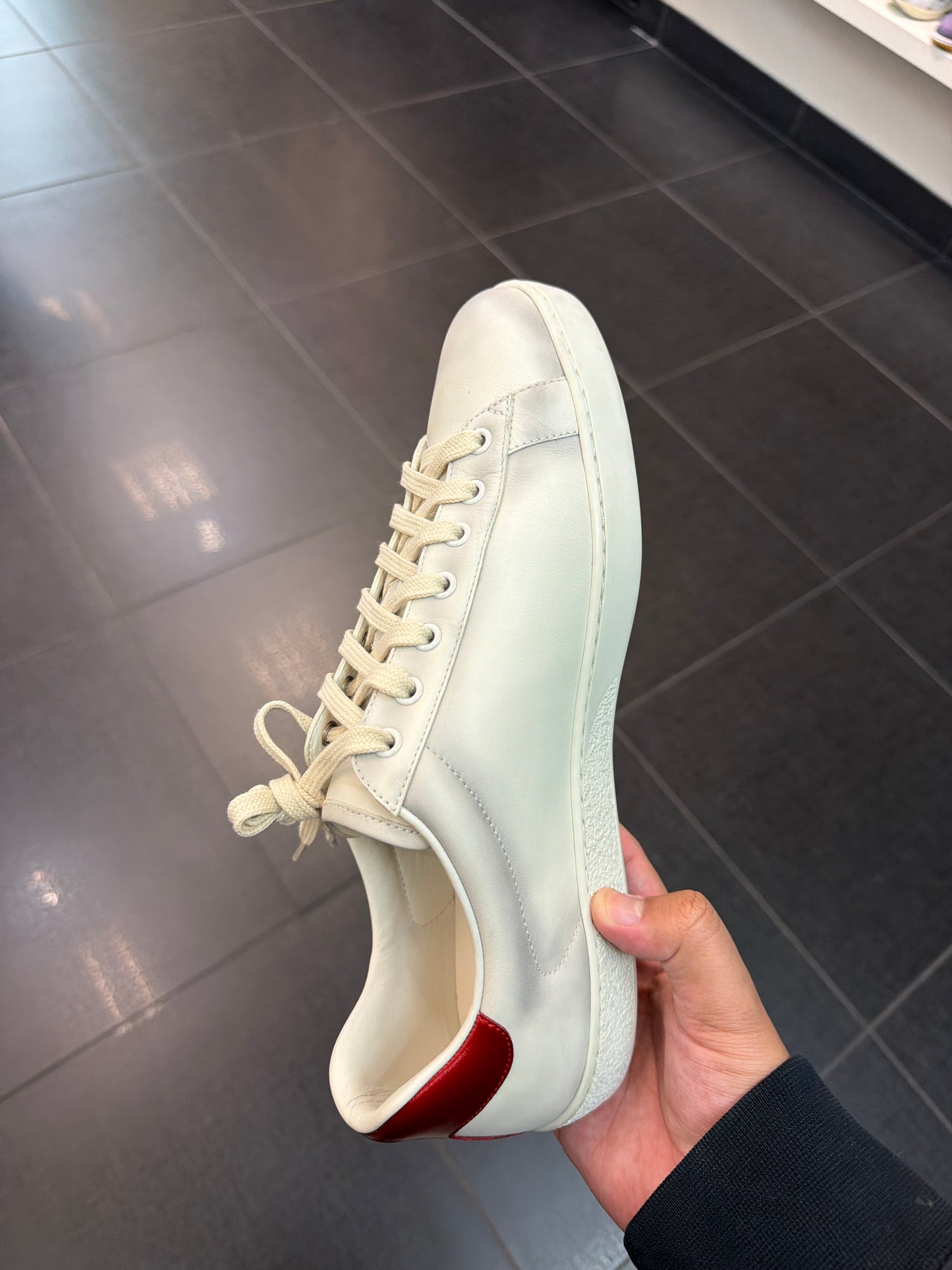 Gucci Ace Blade Distressed (Size 11 US)