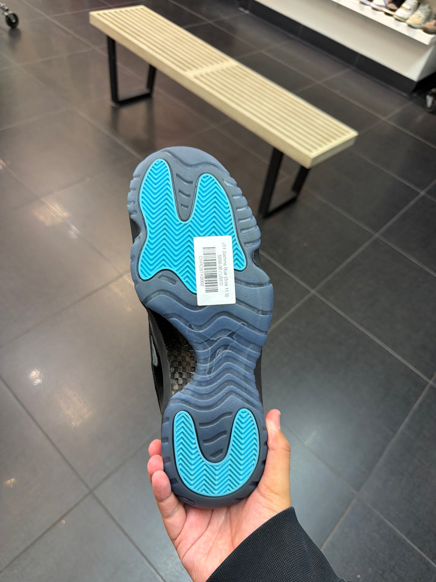 J11 Gamma Blue (Size 11.5)