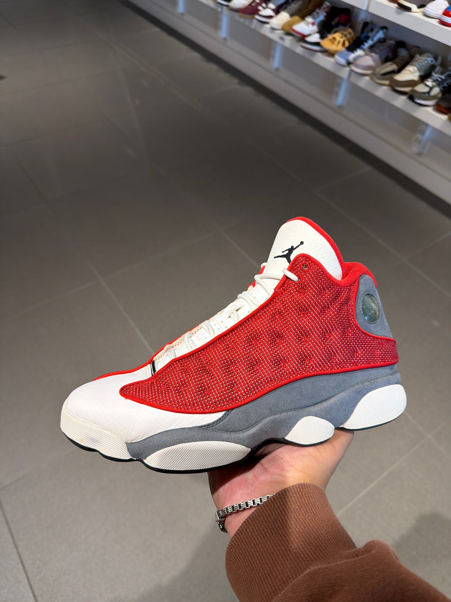 J13 Gym Red Flint (Size 9.5)