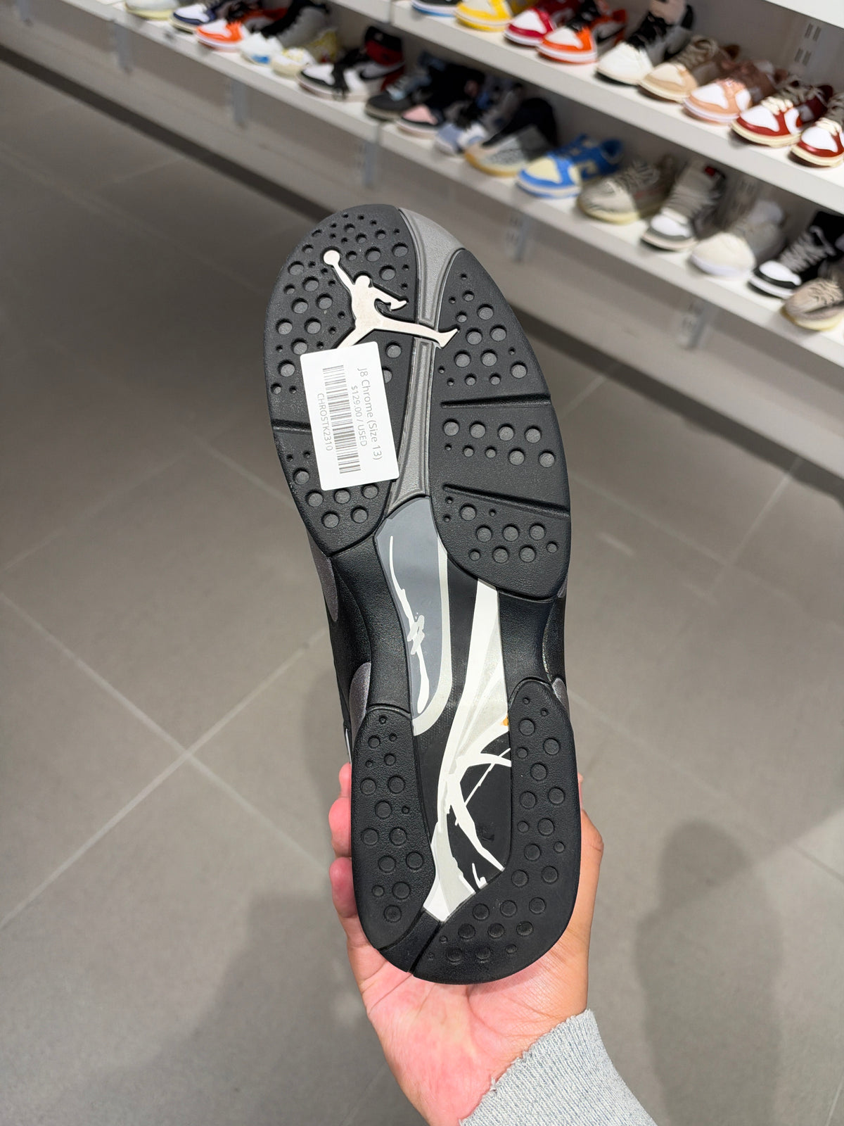 J8 Chrome (Size 13)