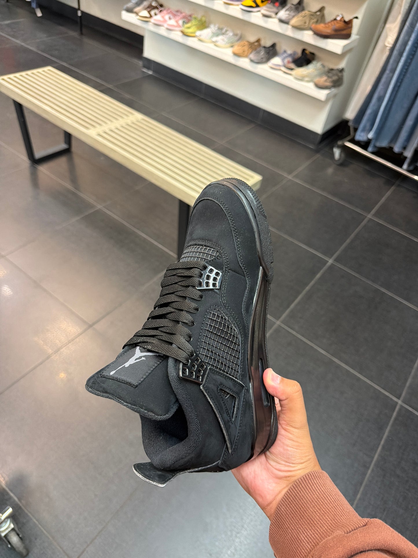J4 Black Cat (Size 8.5)