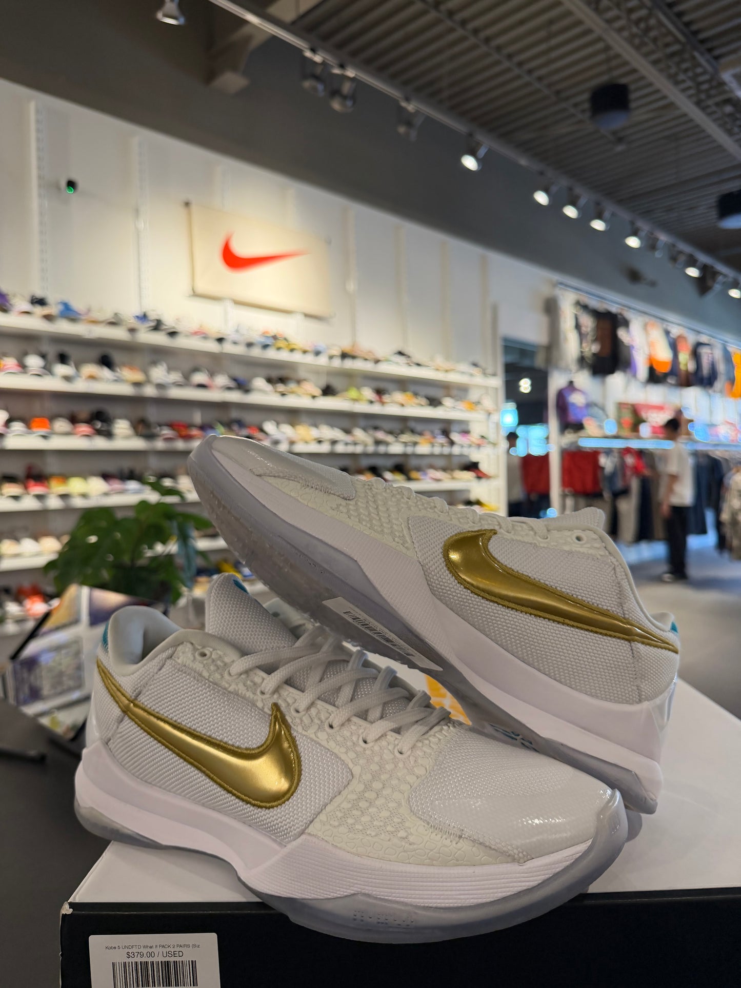 Kobe 5 UNDFTD What If PACK 2 PAIRS (Size 9.5)