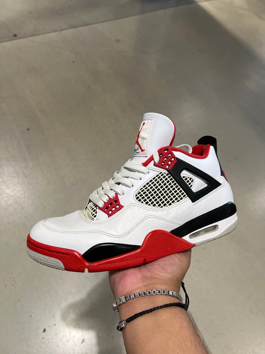 J4 Fire Red (Size 10.5)