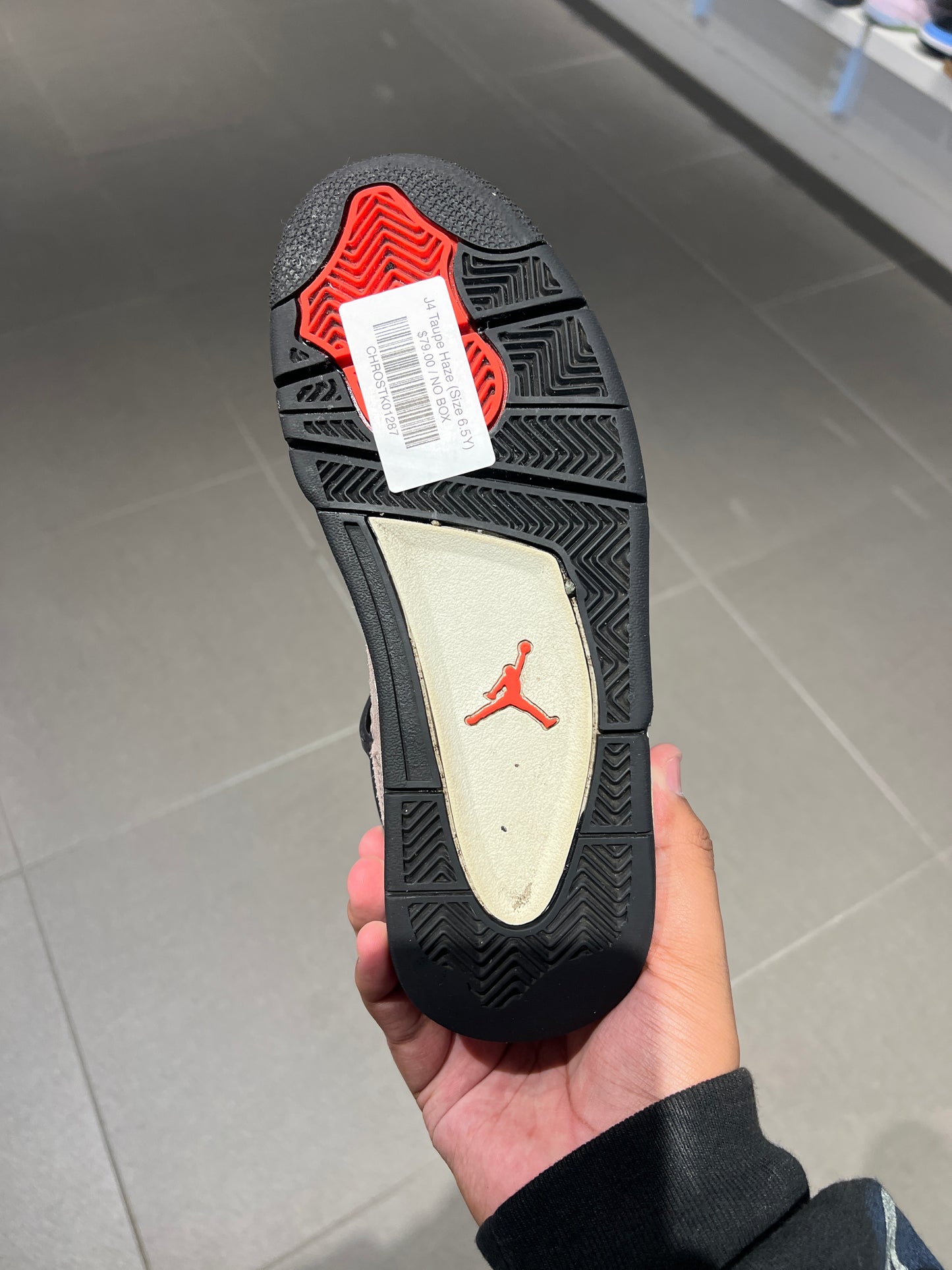 J4 Taupe Haze (Size 6.5Y)
