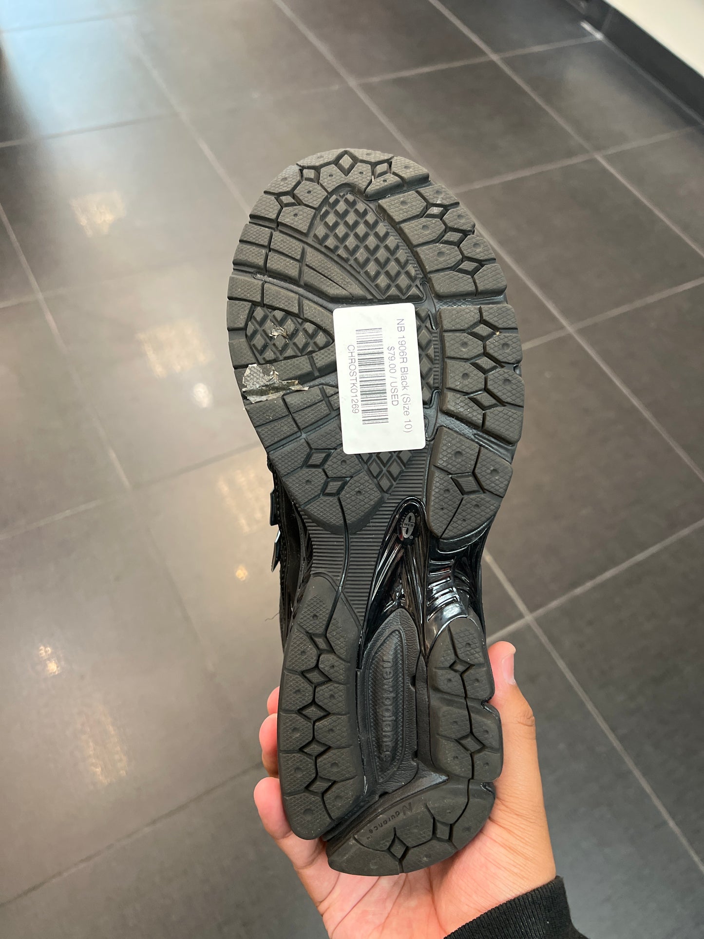 NB 1906R Black (Size 10)