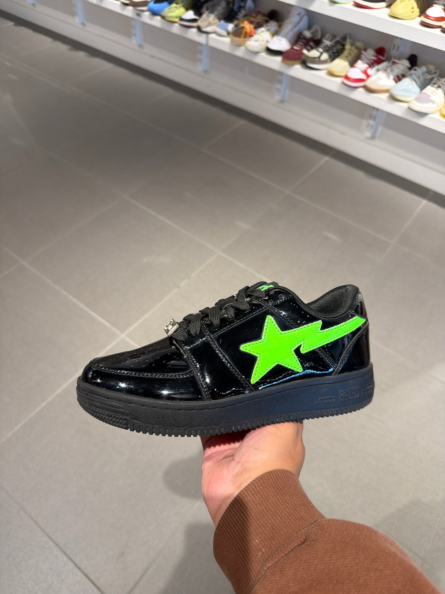 The Weeknd XO Bapesta Blk (Size 8)