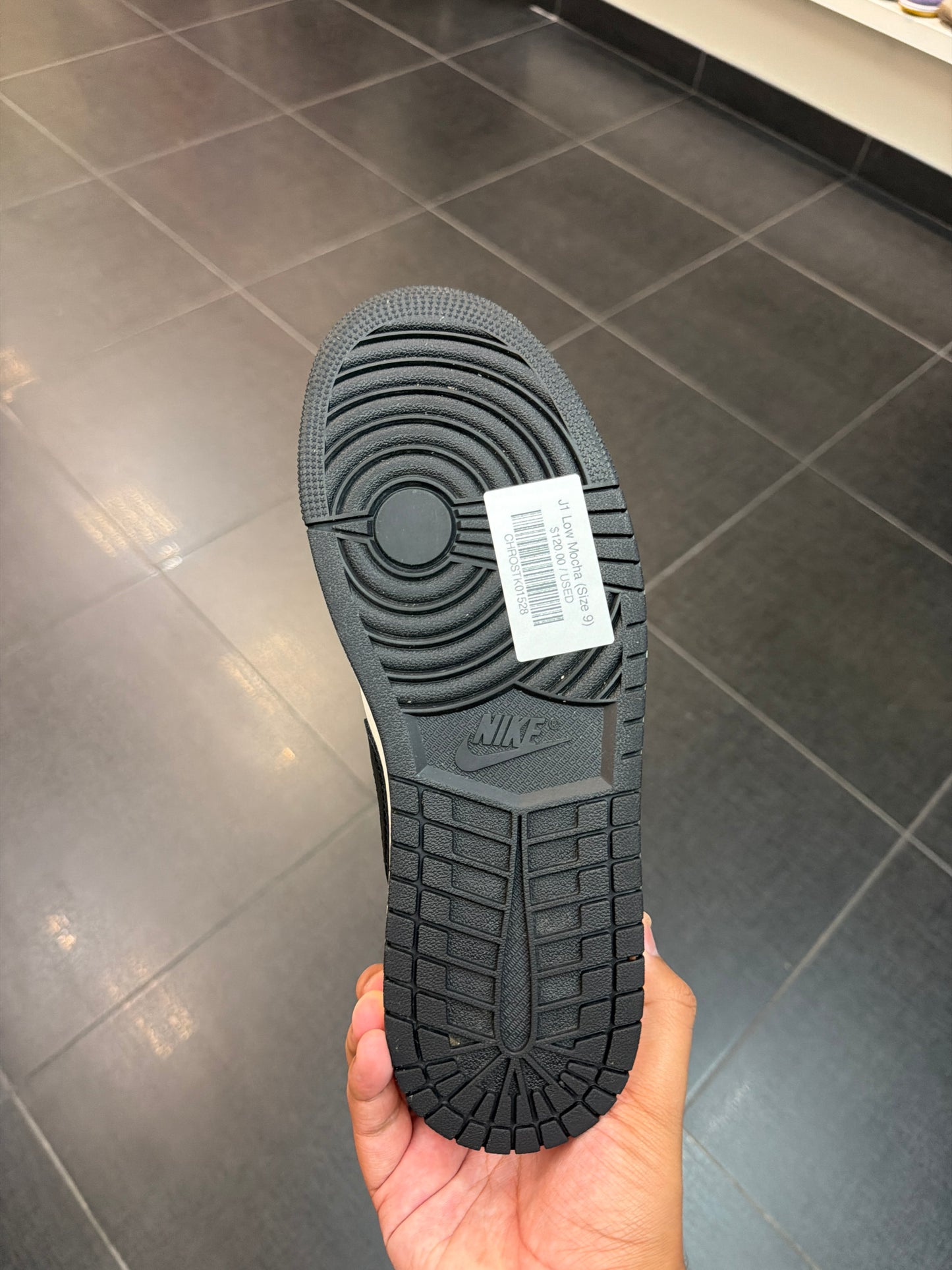 J1 Low Mocha (Size 9)