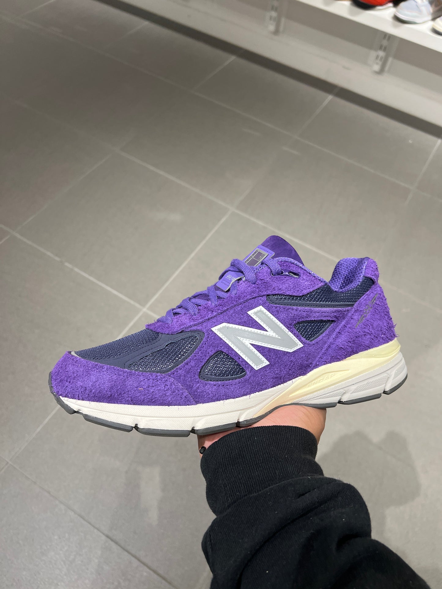 NB 990v4 Teddy Santis Plum (Size 12)