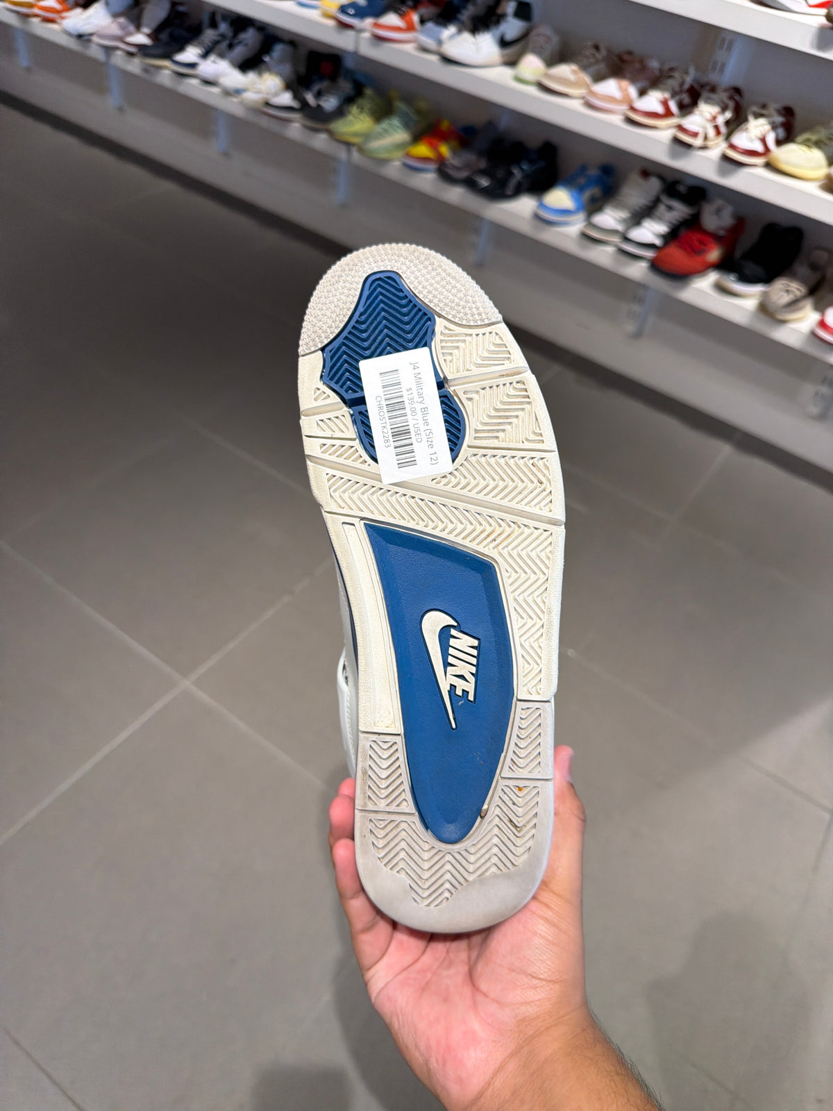 J4 Military Blue (Size 12)