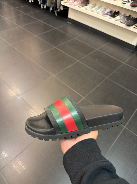 Gucci Web Slide Black (Size 10)