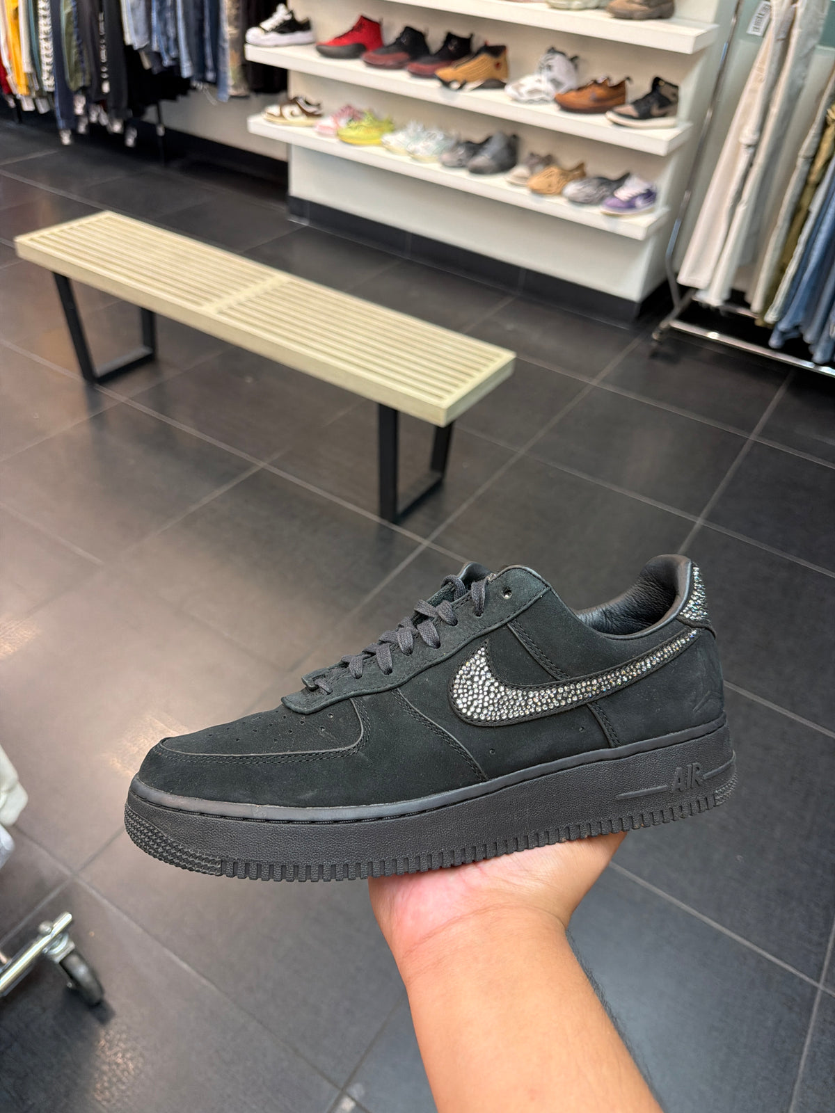Ja Morant Swarvoski AF1 (Size 9.5)