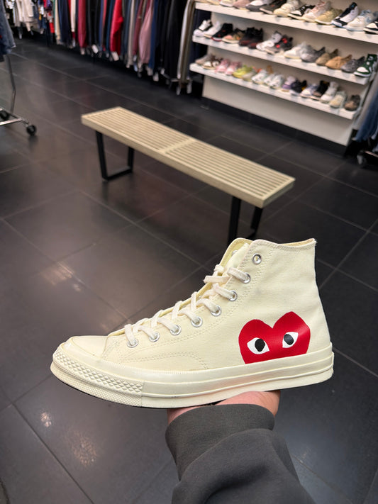 CDG Converse Hi (Size 10)