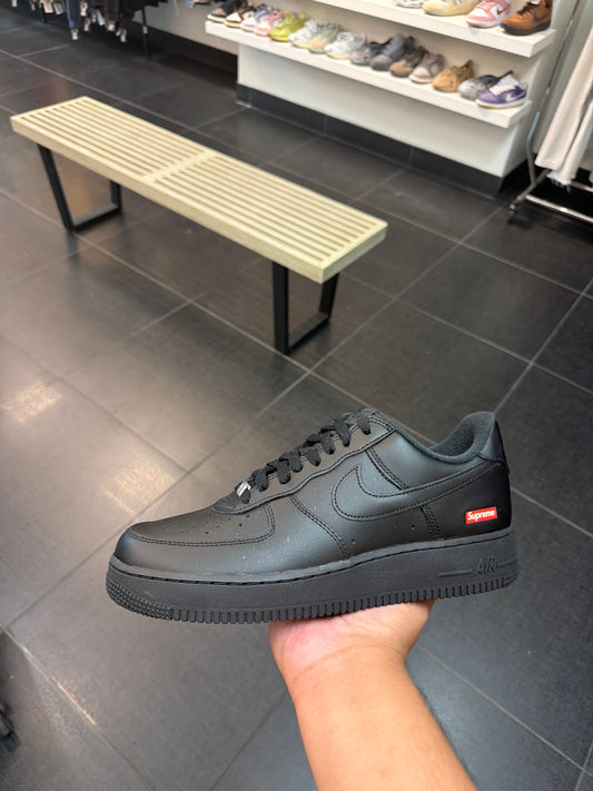 Black Supreme AF1 (Size 8.5