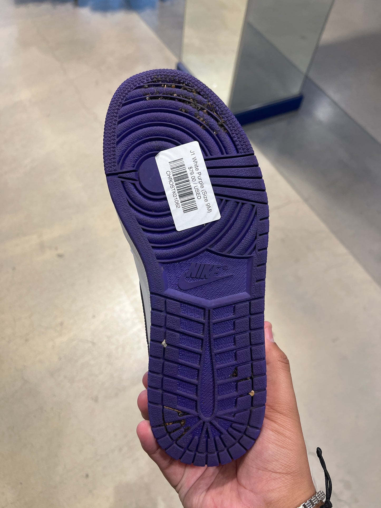 J1 White Purple (Size 9M)