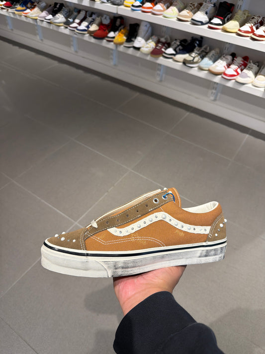 Brown Pearlized Vans Old Skool (Size 12)