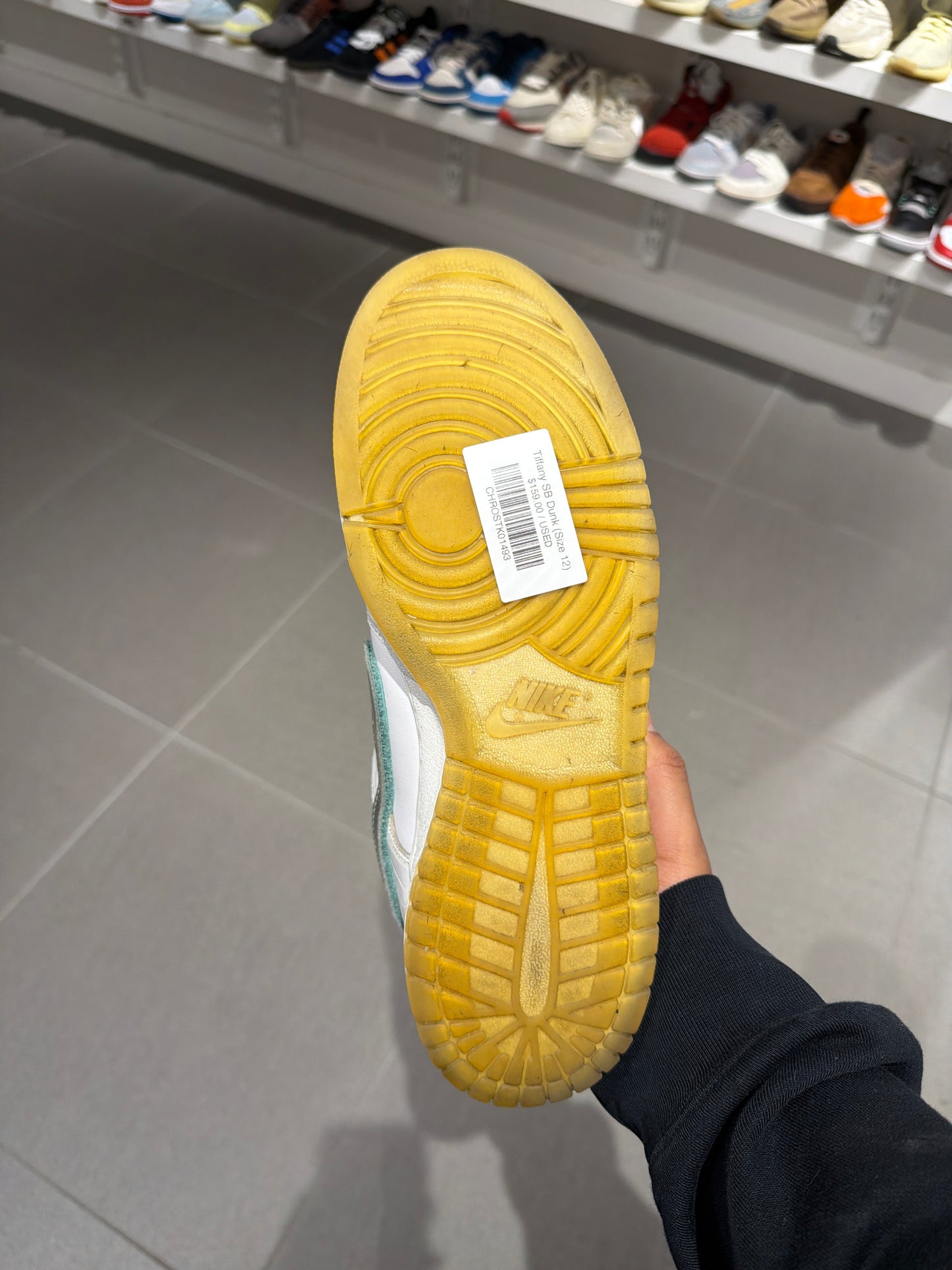 White Diamond SB Dunk (Size 12)