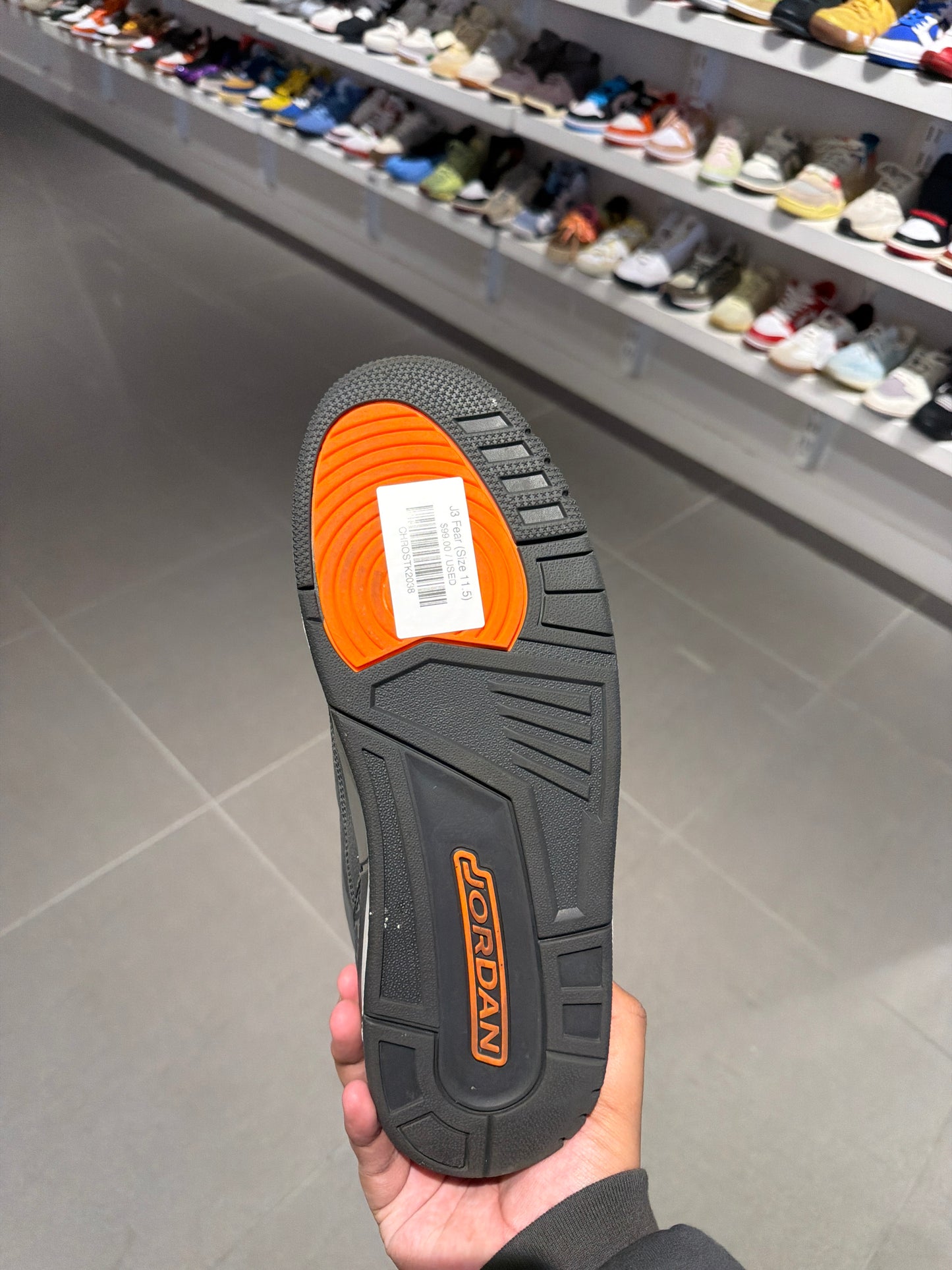 J3 Fear (Size 11.5)