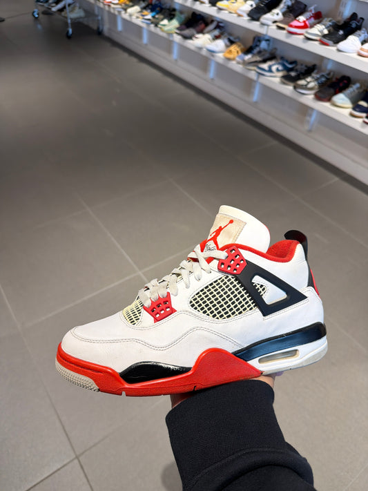 J4 Fire Red (Size 8.5)