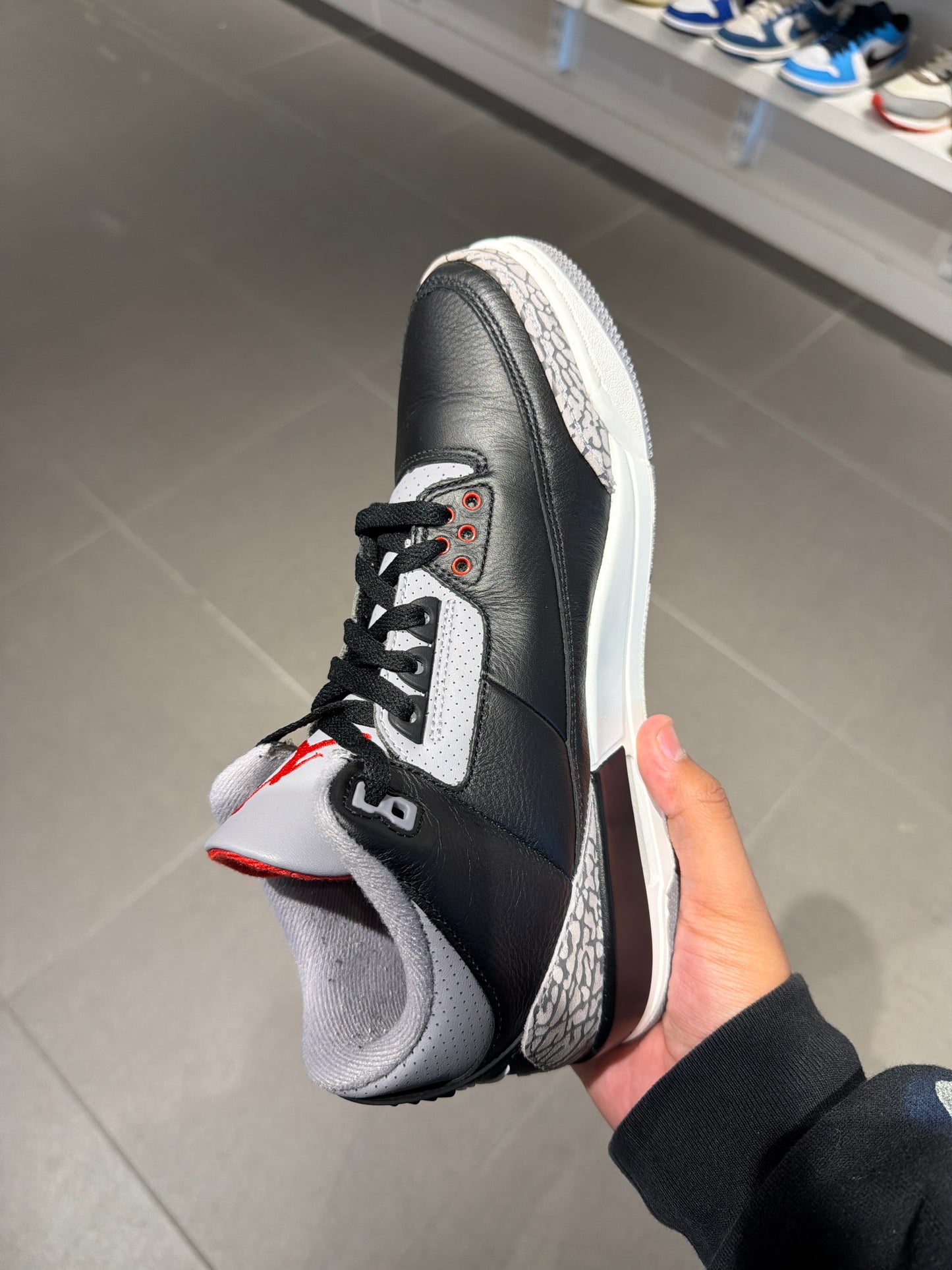 J3 Black Cement (Size 8.5)