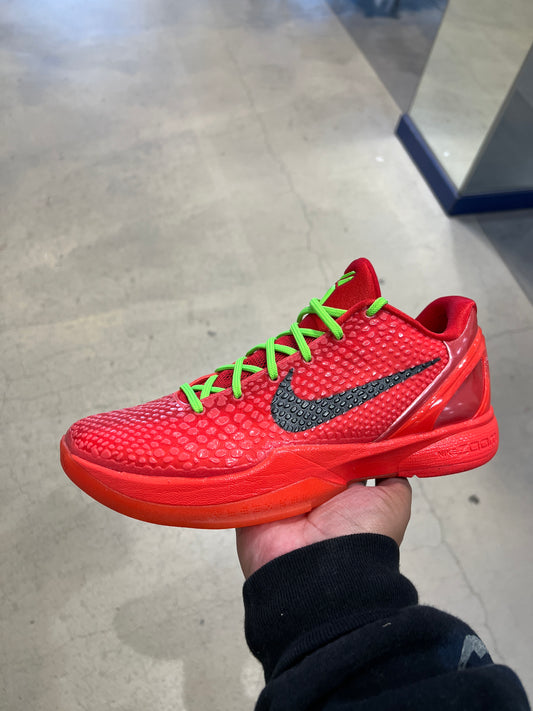 Kobe 6 Reverse Grinch (Size 9.5)