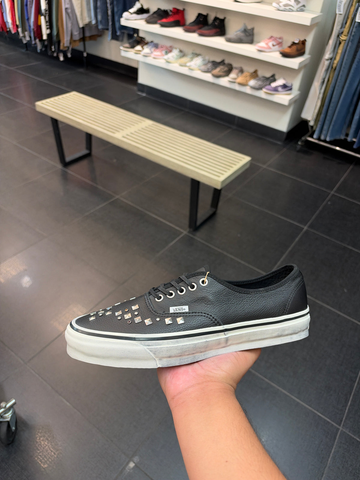 Black Vans Premium (Size 12)