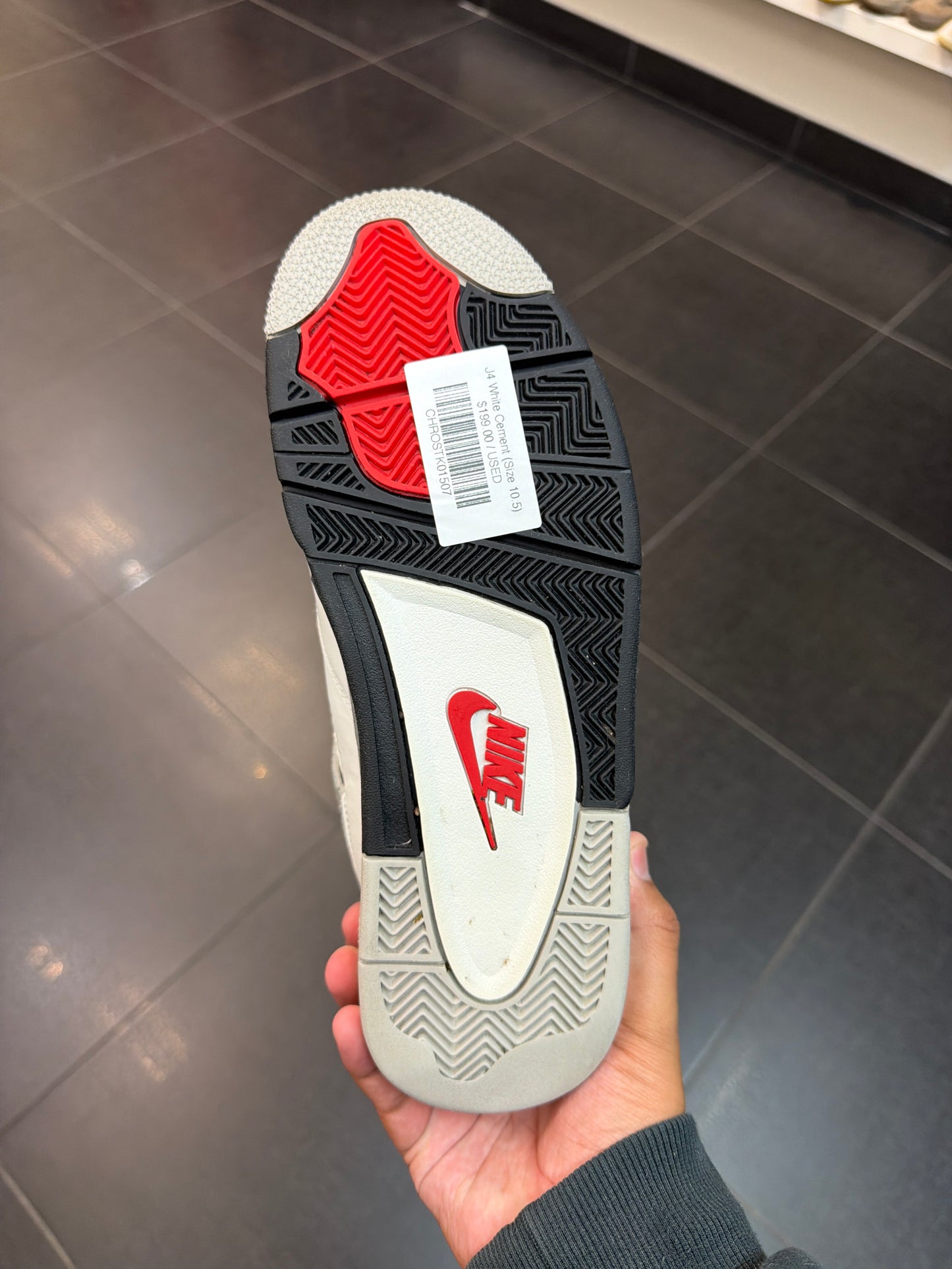 J4 White Cement (Size 10.5)