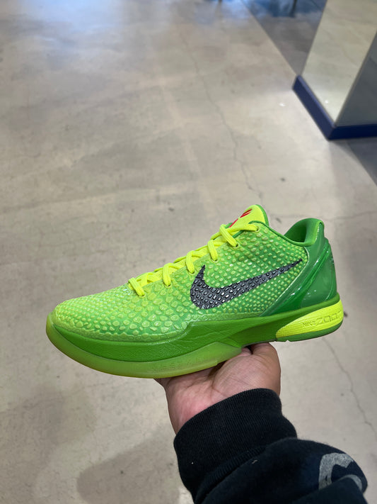 Kobe 6 Grinch '20 (Size 9.5)
