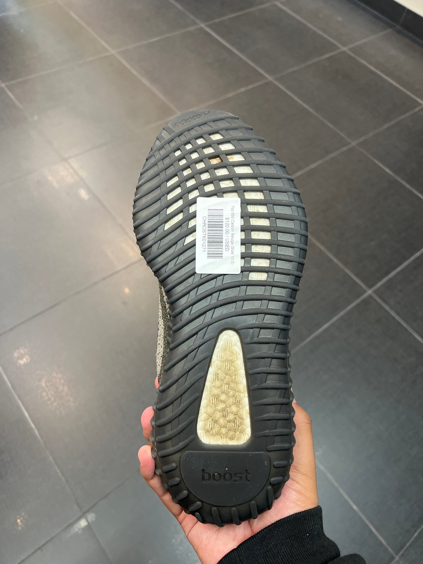 Yzy 350 Carbon Beluga (Size 10.5)